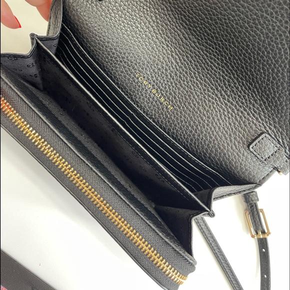 Tory Burch black cross body purse - Picture 4 of 5